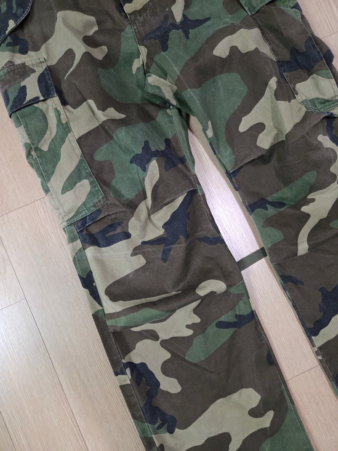 휴스턴 카모플라쥬 원워싱 카고 팬츠 상품이미지5