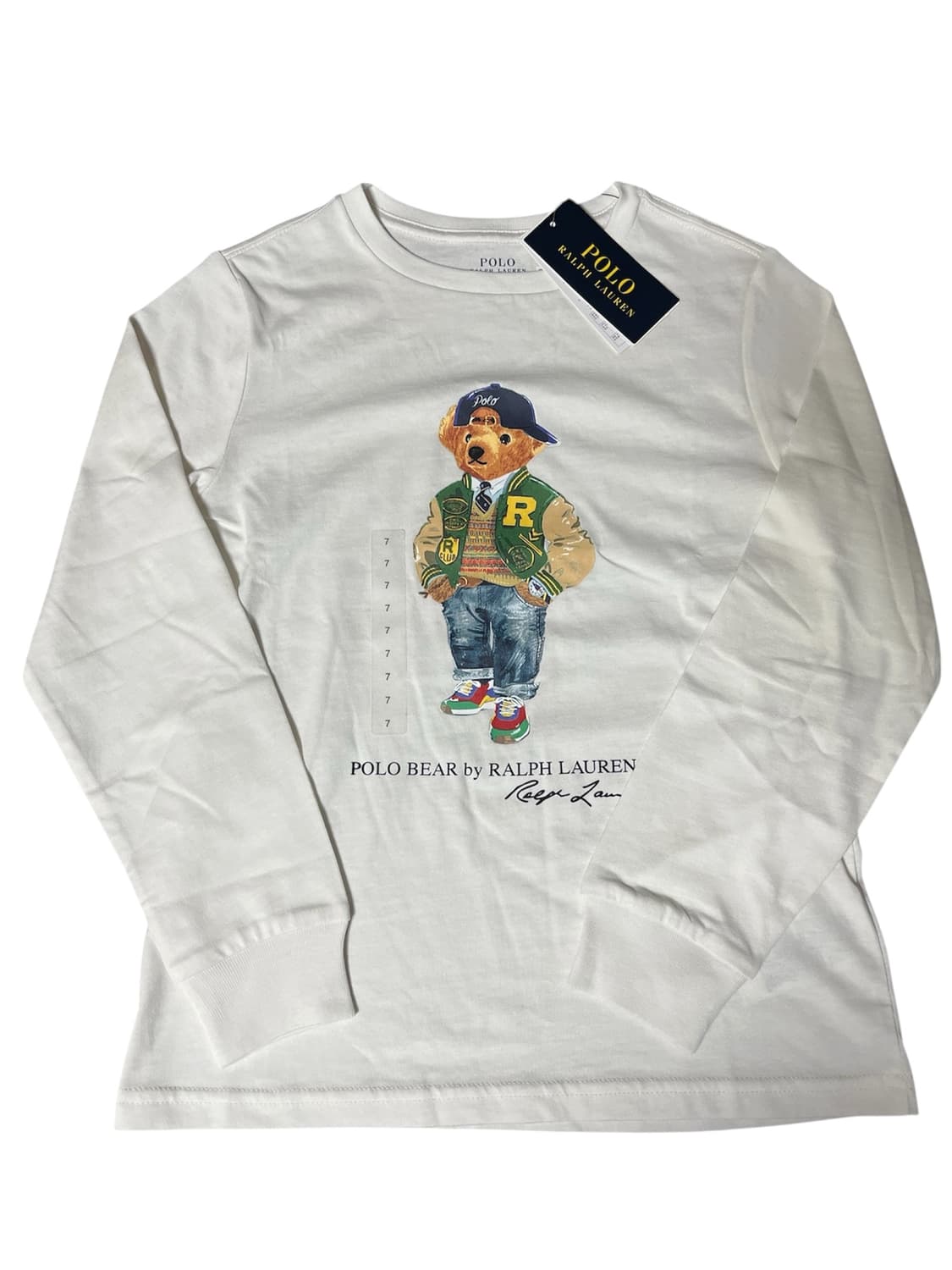 [7]폴로 키즈 베어 긴팔 티셔츠 상품이미지2