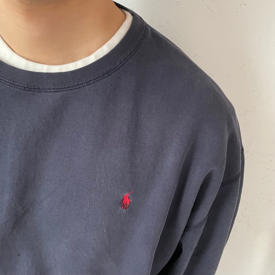 폴로 로고 맨투맨 상품이미지3