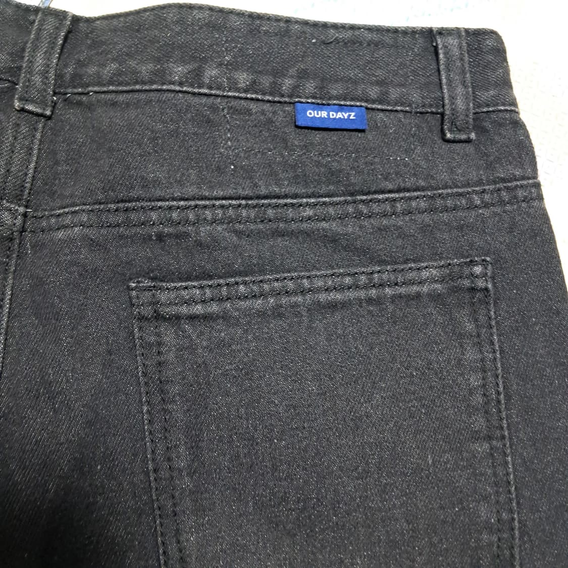 OURDAYZ 리버티 스트레이트 데님팬츠 청바지 M(새상품) 상품이미지7