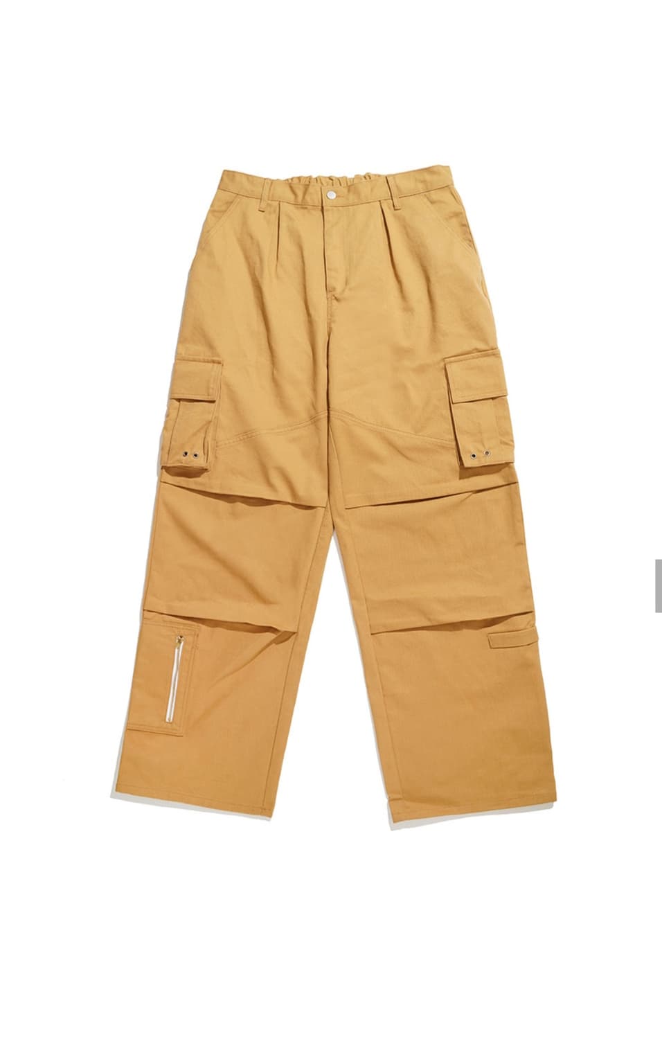 논플로어 프라그먼트 카고 팬츠 베이지 L 상품이미지2