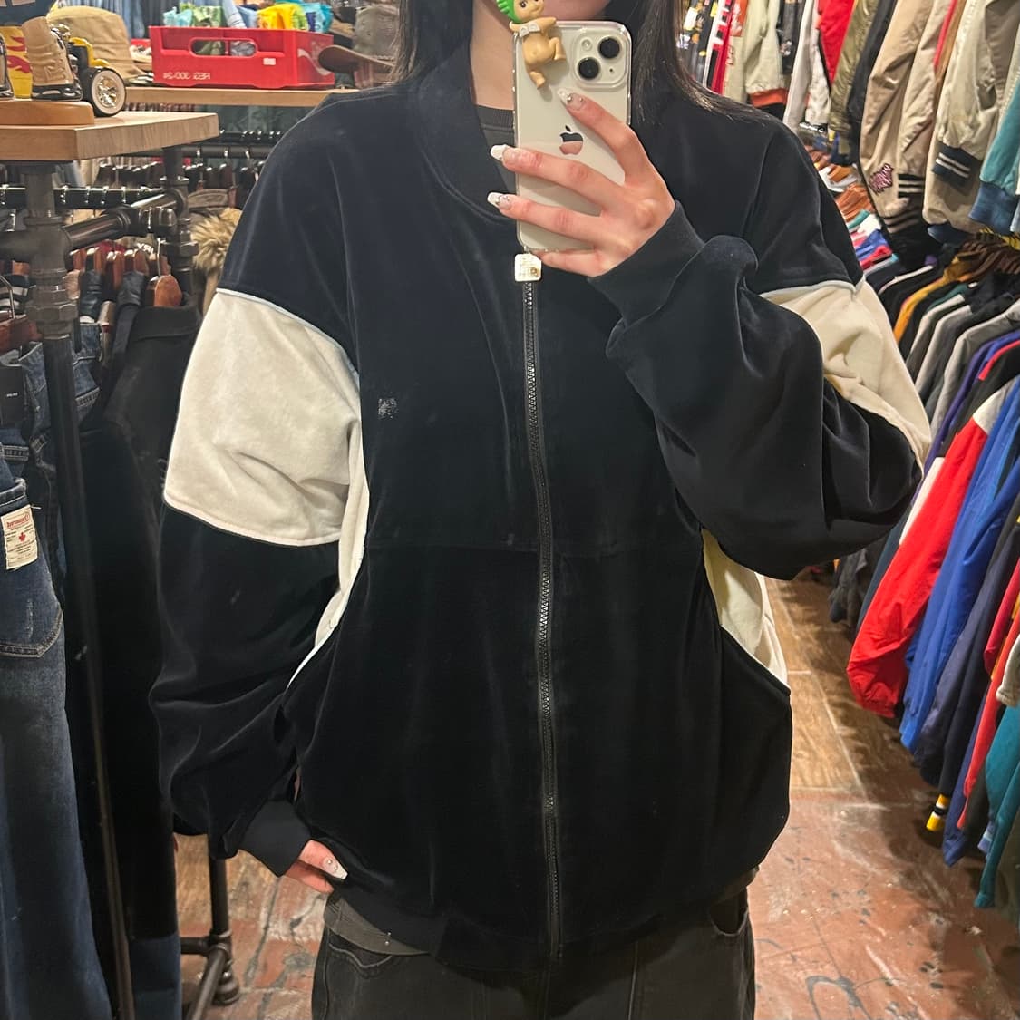 [HI]  지방시 벨벳 져지 블랙 상품이미지1