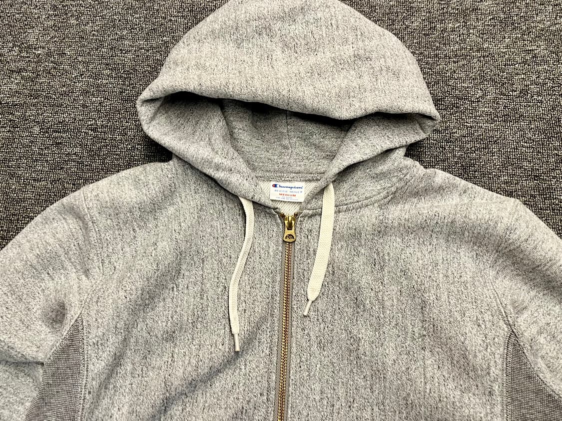 [90~95] 챔피온 리버스위브 후드집업 M  상품이미지2