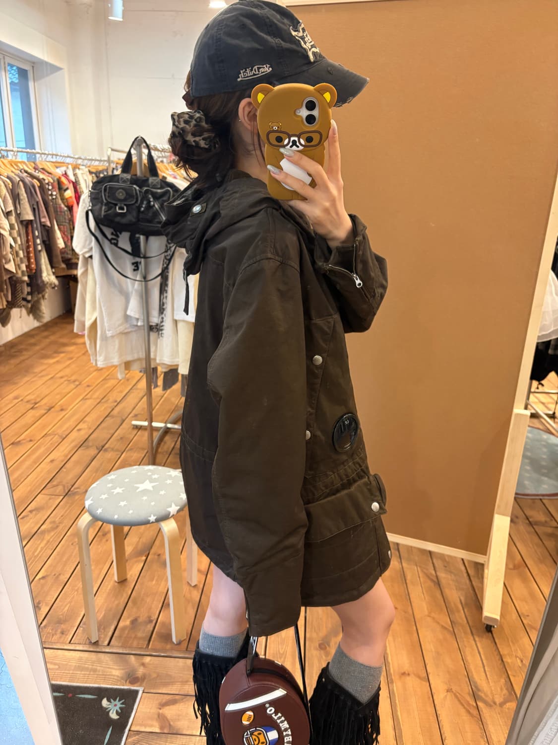 Cp company 브라운 야상자켓 상품이미지3