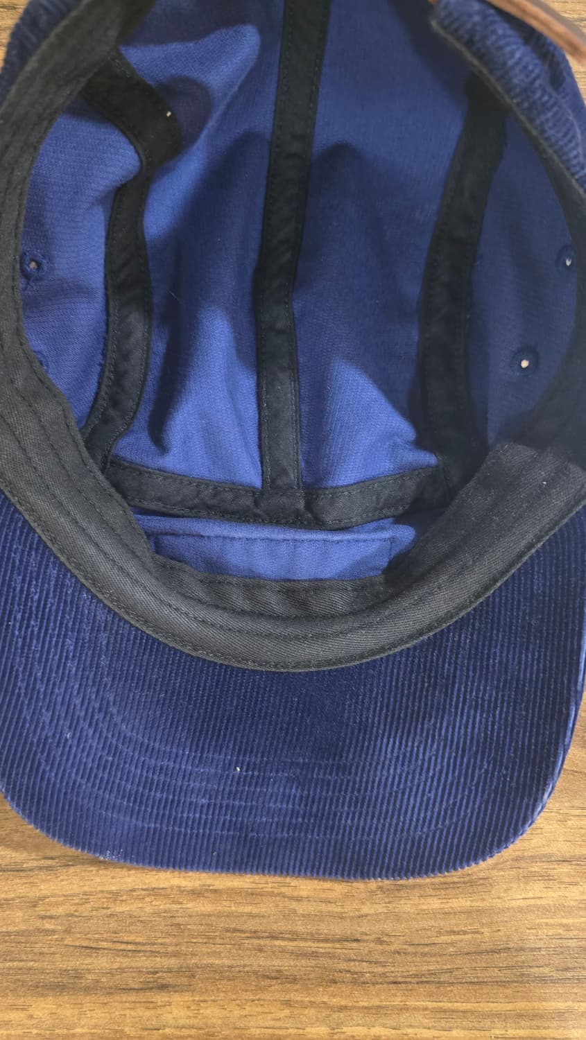 슈프림 코듀로이 캠프캡 네이비 23FW 상품이미지4