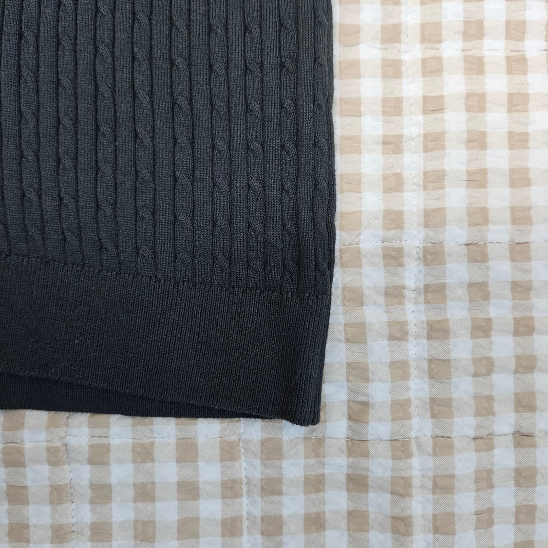 올젠 케이블 니트 카라티 남자100 상품이미지4