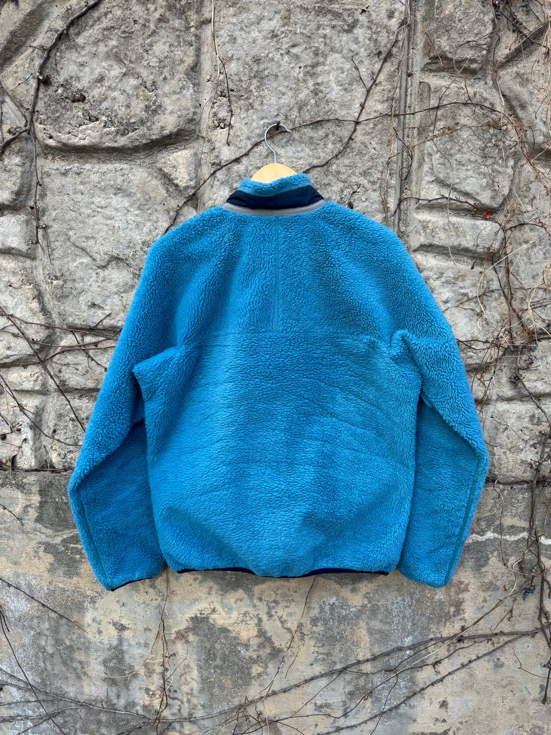 15fa 파타고니아 언더워터블루 레트로x 딥 파일 플리스 후리스 자켓 상품이미지2