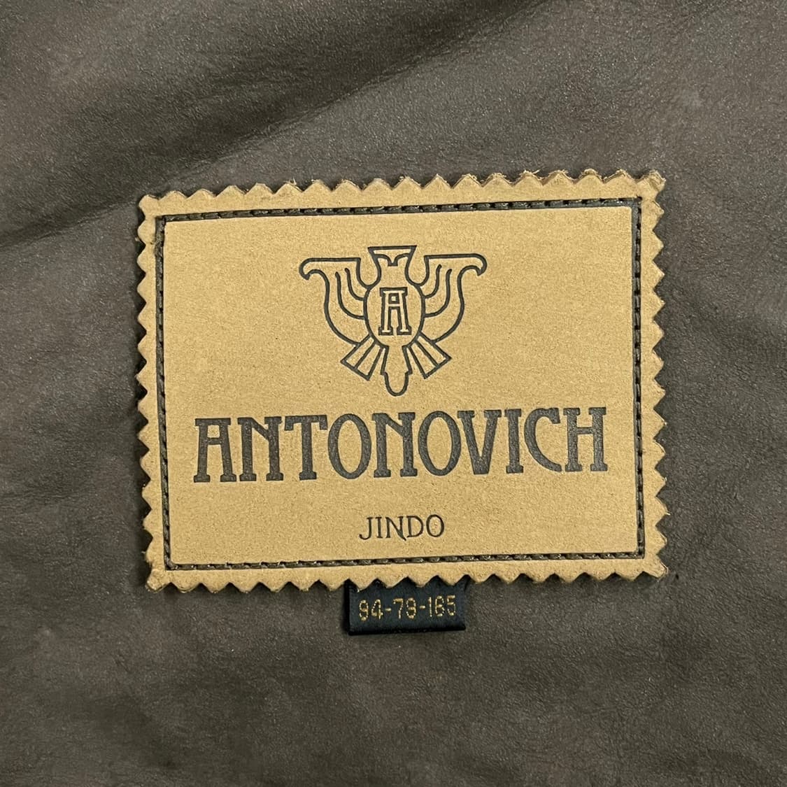 [정품] 진도 리얼레더 스웨이드 카코트 b19 상품이미지5