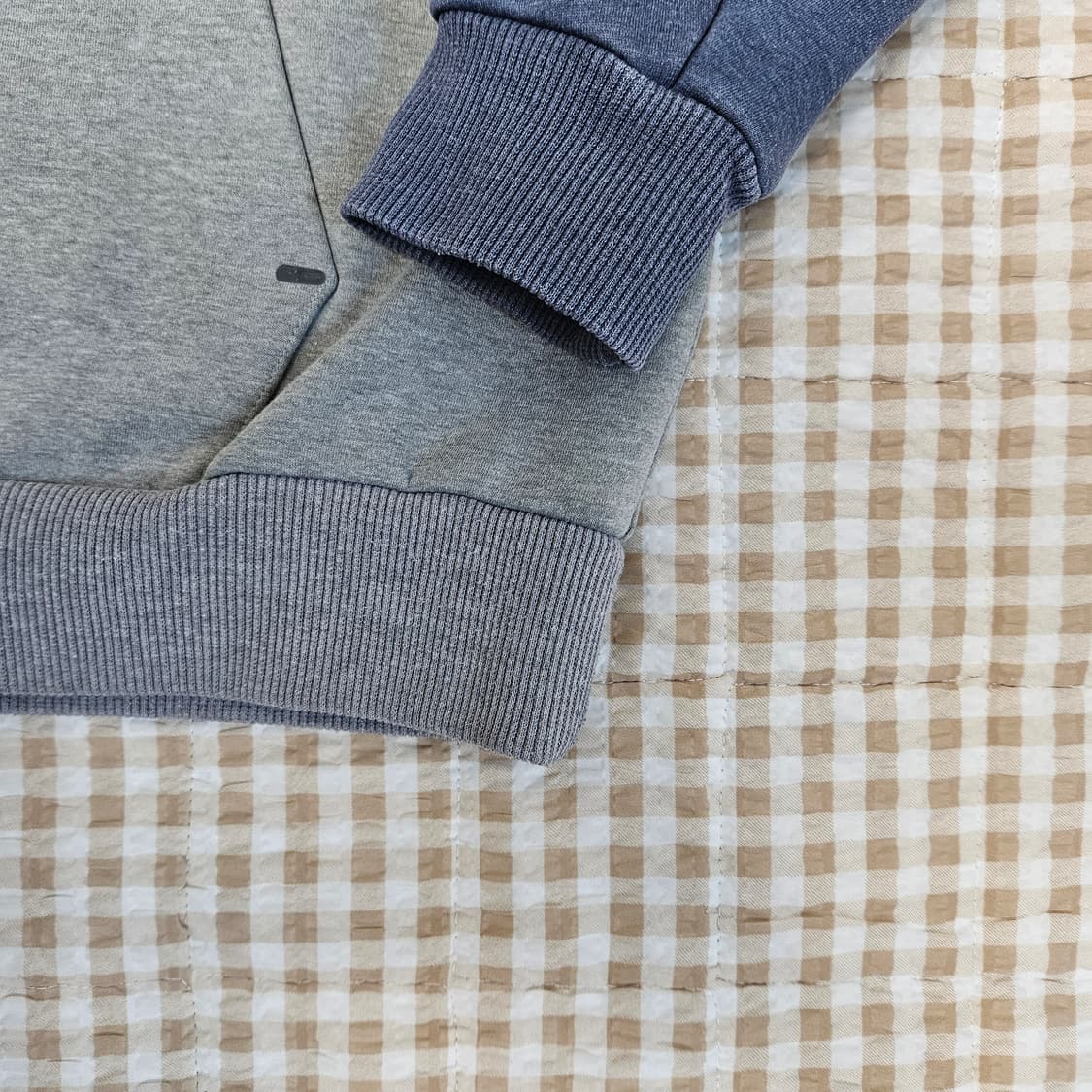 뉴발란스 기모 오버핏 후드티 남자100 상품이미지4