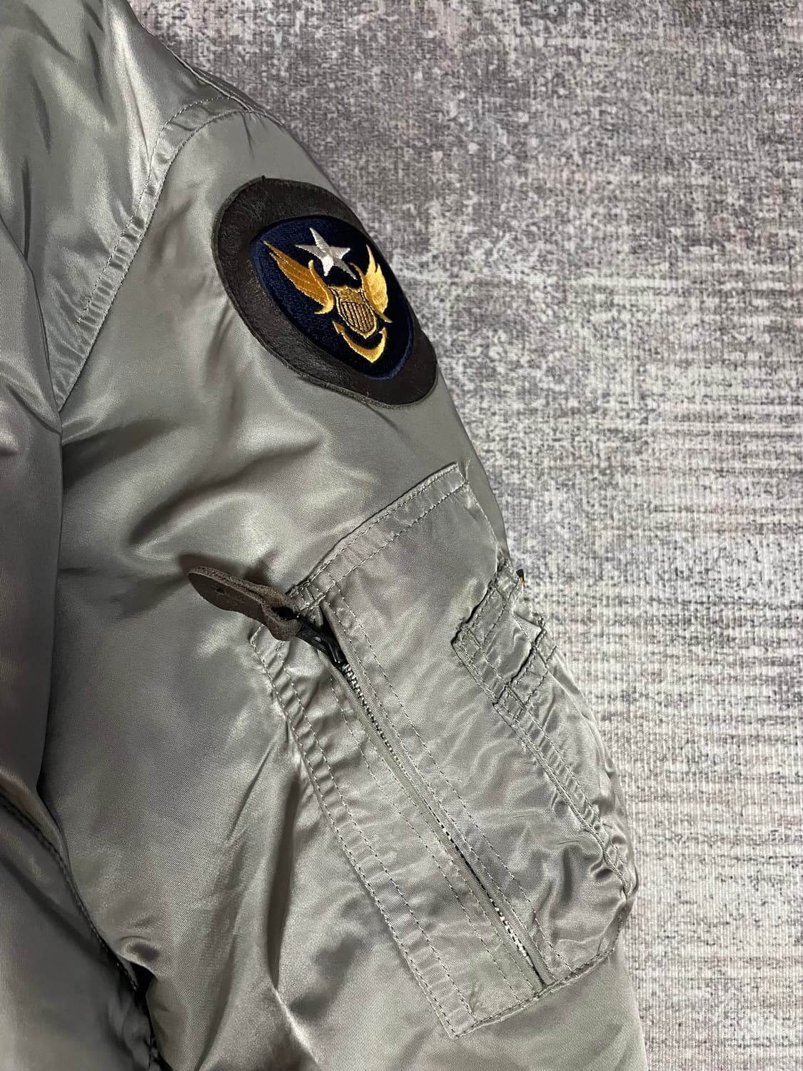 Vtg 알파 인다스트릿 레더카라넥  상품이미지3