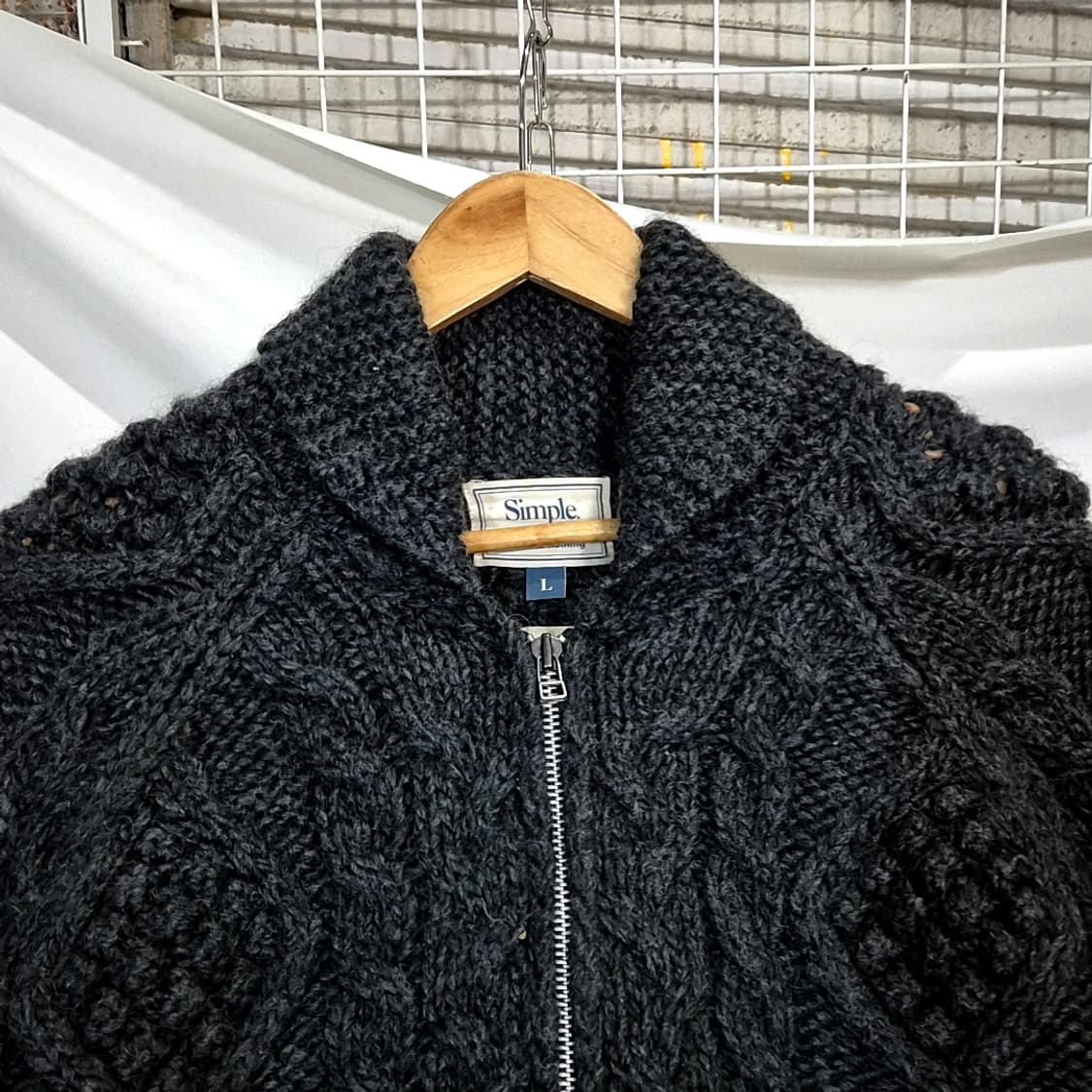 Simple 심플 코위찬 자켓 상품이미지2