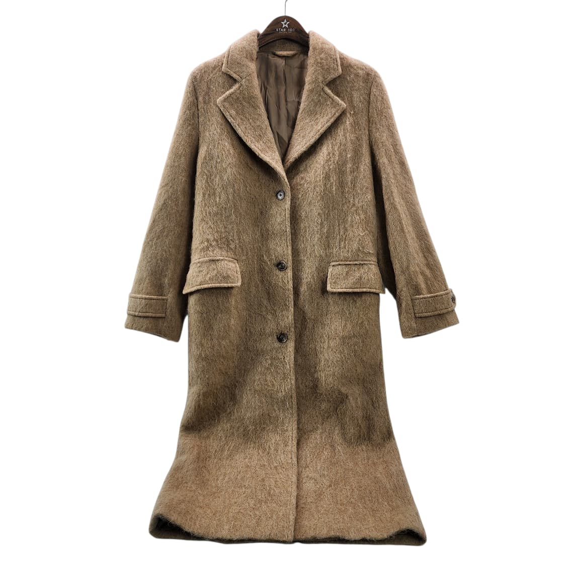 [EUR32] 앤아더스토리즈 만테코 헤어리 울 롱코트 상품이미지1