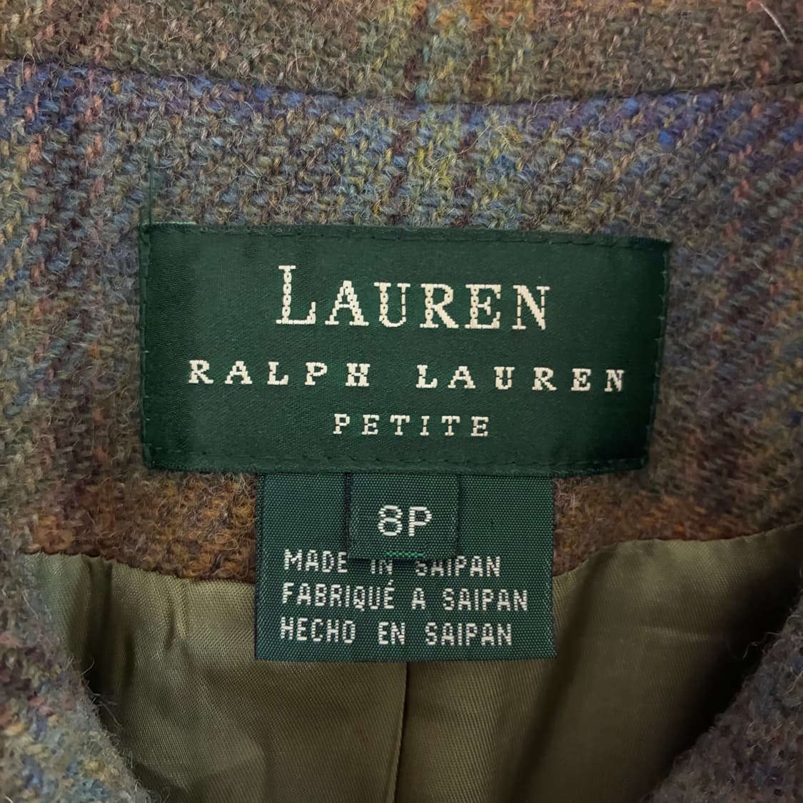 Polo 폴로 랄프로렌 우먼스 울 그런지 자켓 상품이미지4