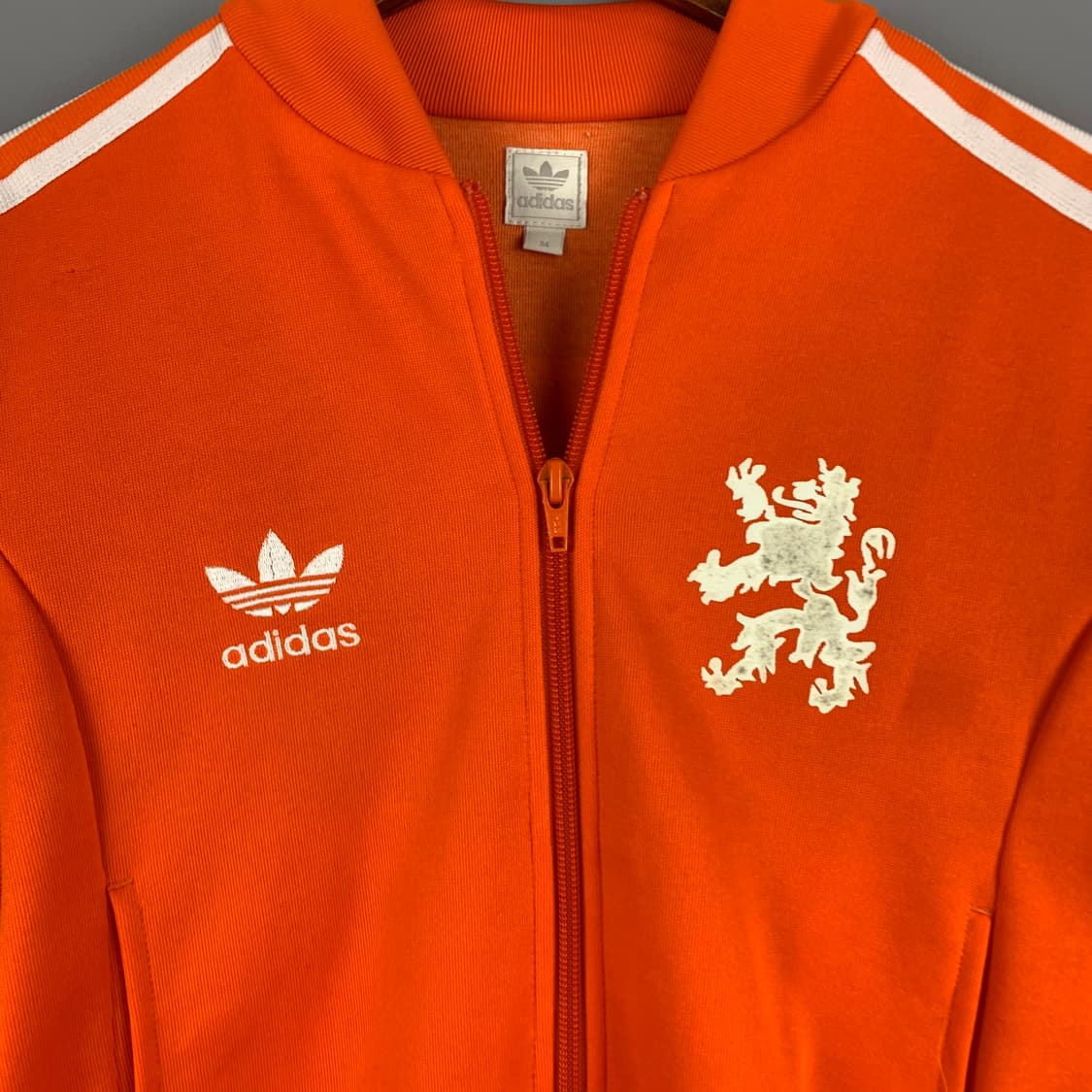 아디다스 네덜란드 오렌지 트랙 져지 상품이미지5