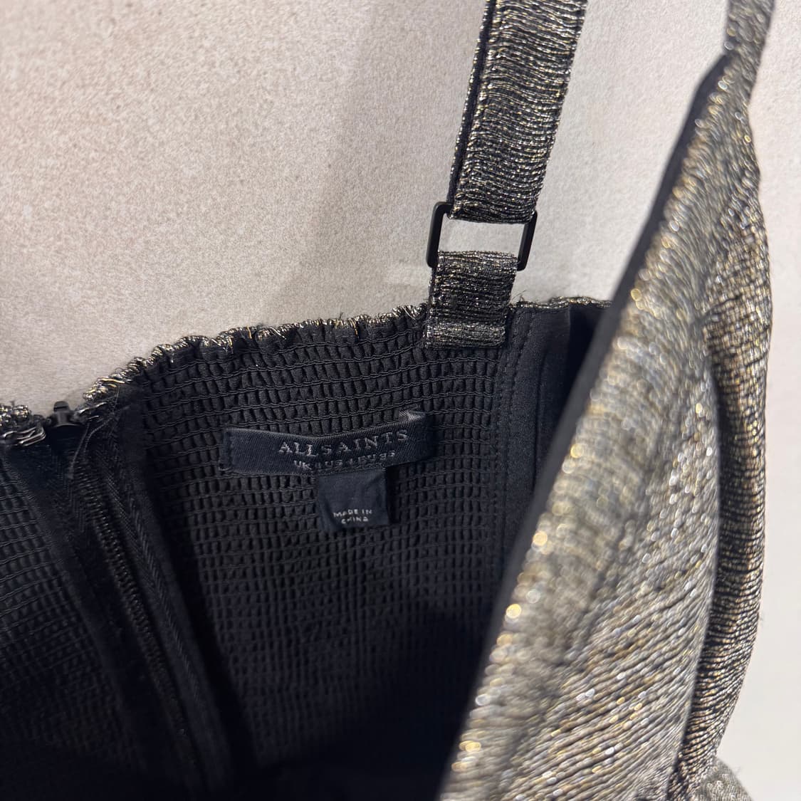 올세인츠 뷔스티에 미니원피스 상품이미지4