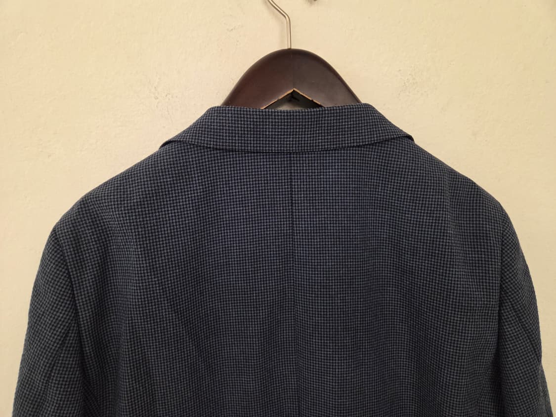 갤럭시 체크 패턴 남성 자켓 48B 상품이미지7