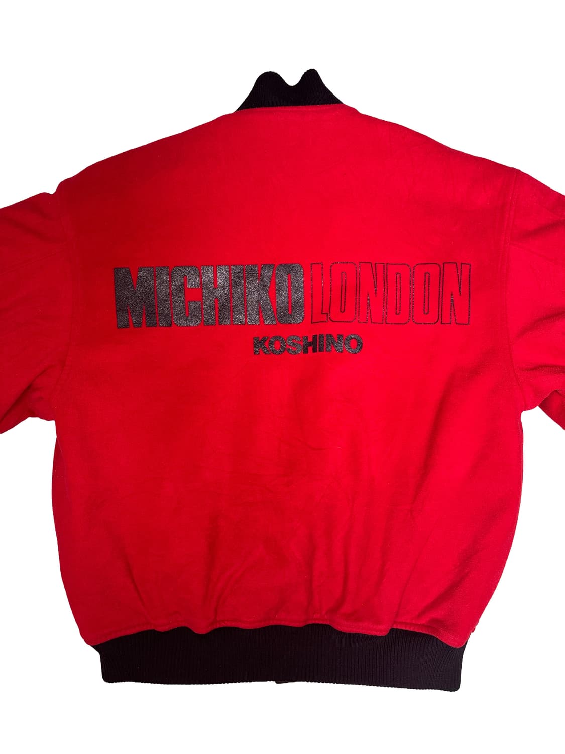 빈티지 미치코 코시노 런던 MICHIKO 리버시블 플리스 퀄팅 블루종 F 상품이미지8