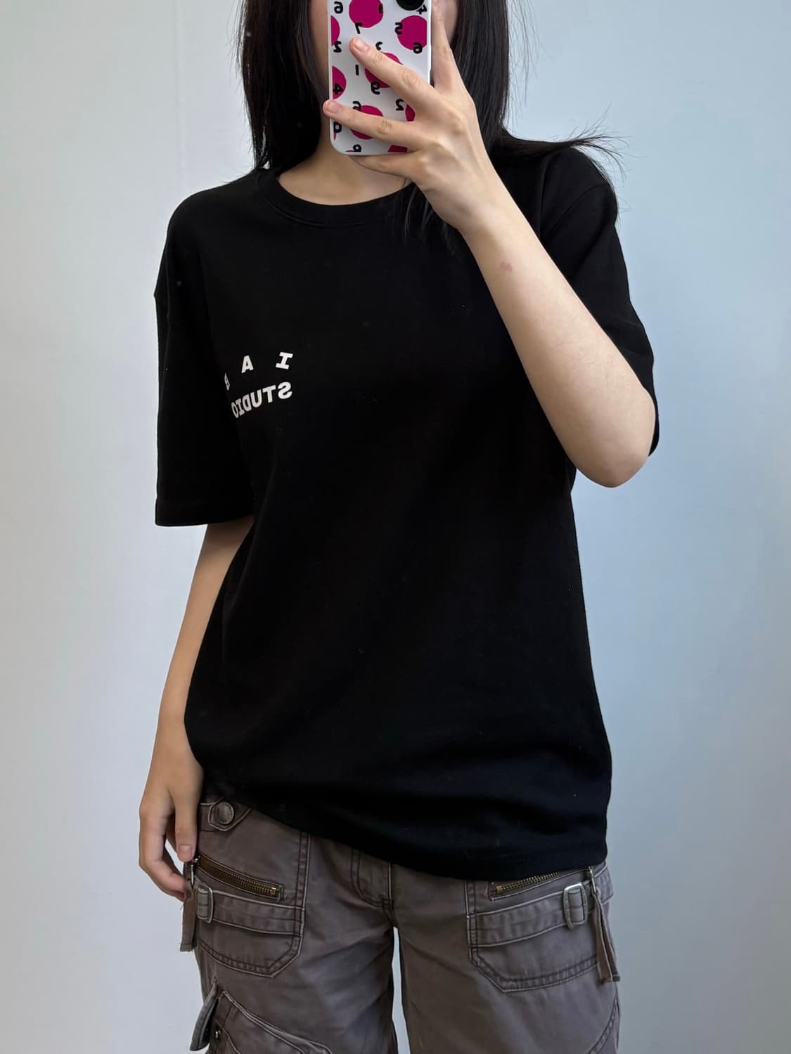 아이앱스튜디오 10주년 블랙 반팔 티셔츠 상품이미지1