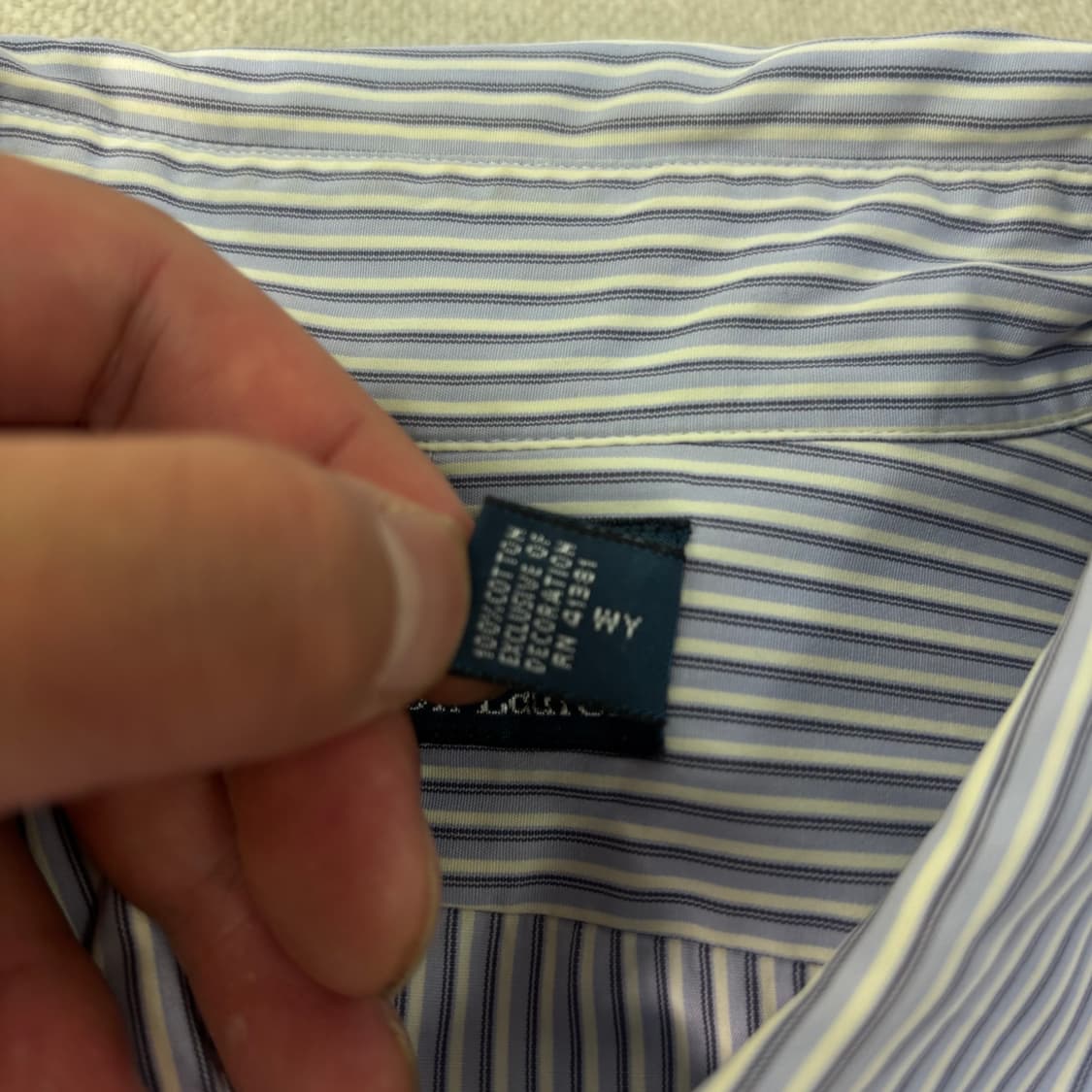 105 폴로랄프로렌 스트라이프 코튼 셔츠 상품이미지3