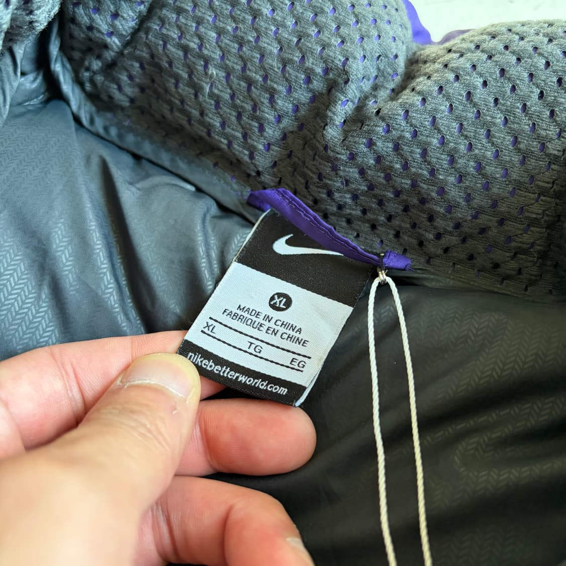 나이키 빈티지 구스다운 경량패딩 XL 상품이미지6