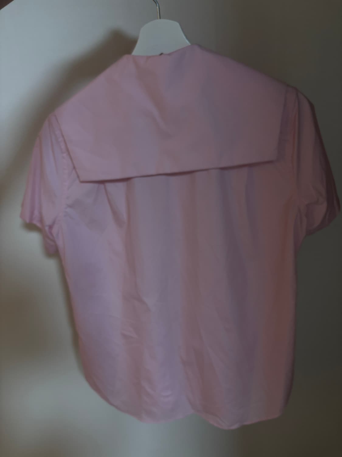 Comme des garcons 꼼데가르송 세일러 반팔셔츠 핑크 s 상품이미지3