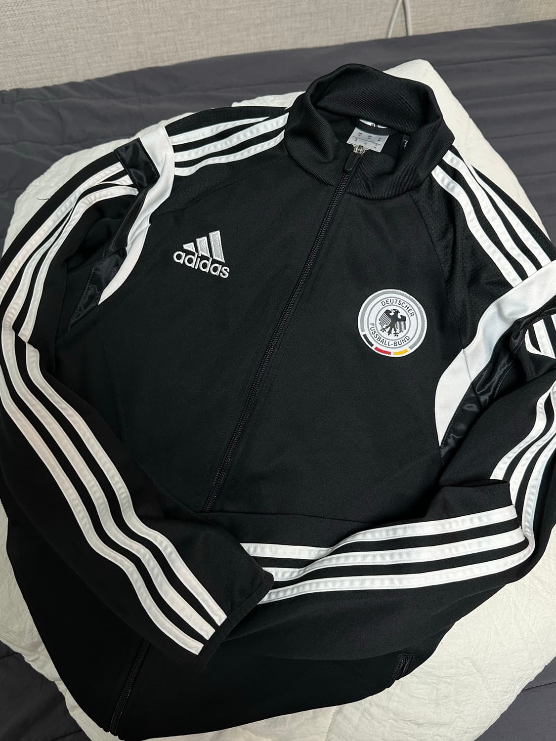 아디다스 독일 국대 트렉탑 져지 블랙 라지 상품이미지1