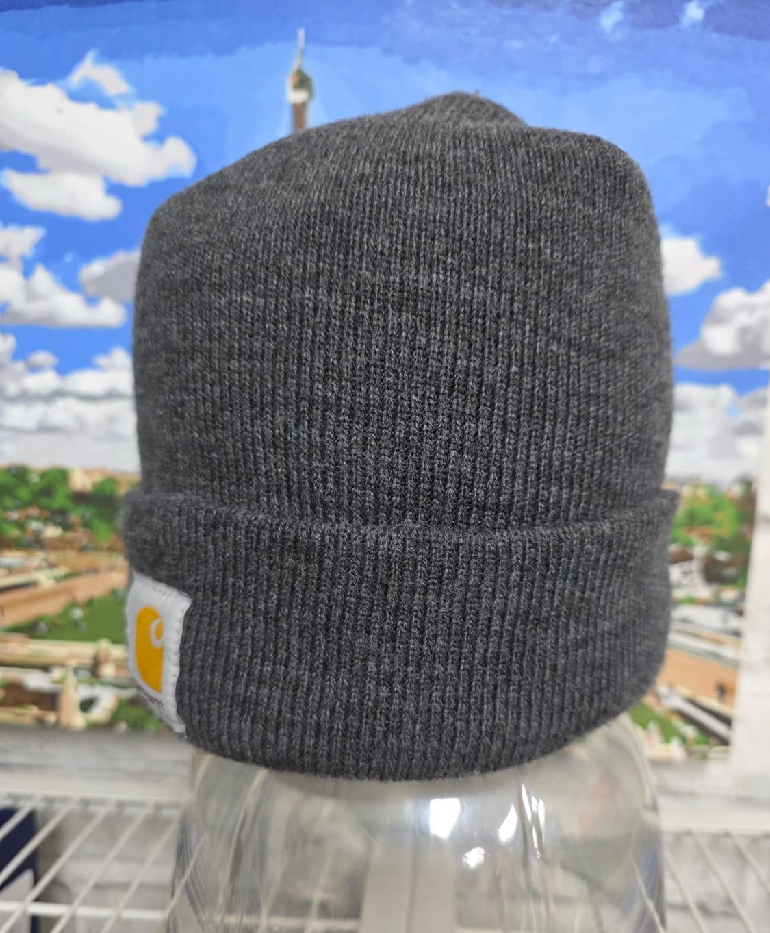 칼하트 비니 회색 아크릴 비니모자 와치햇 KG75 상품이미지2
