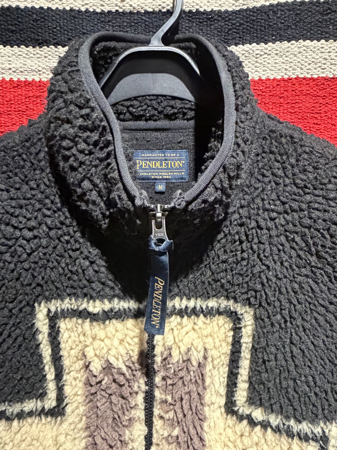 Pendleton boa fleece jacket / 팬들턴 보아 후리스 상품이미지4