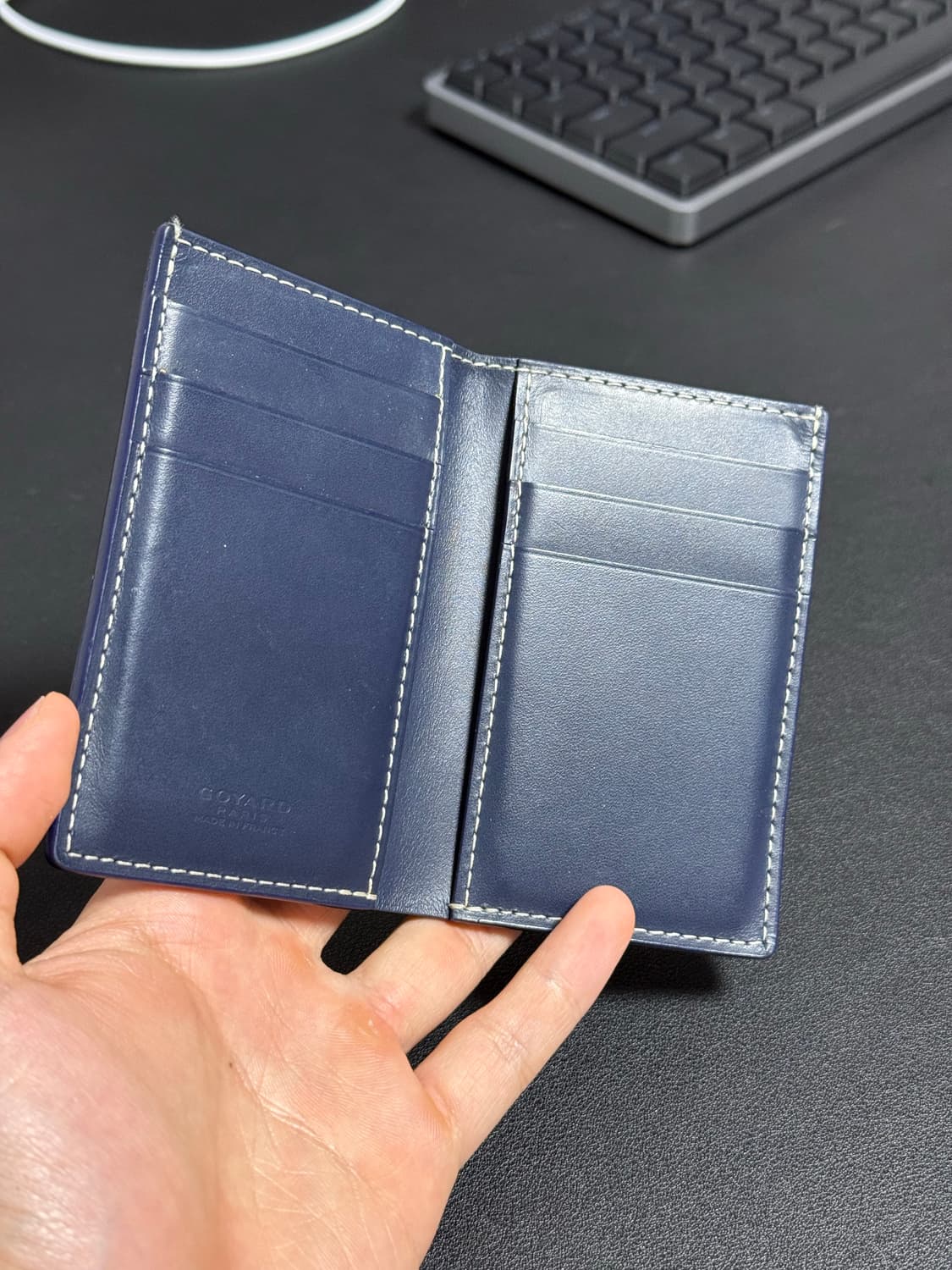 고야드 생피에르 네이비 백화점 풀구성 상품이미지4