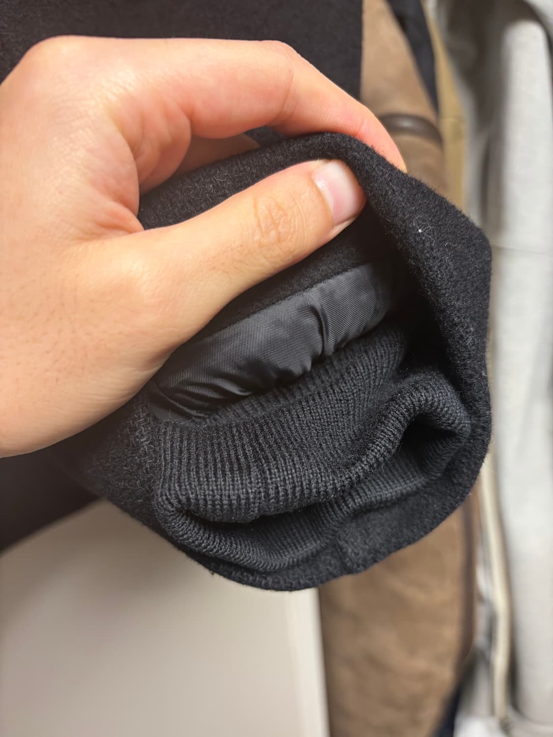 재팬메이드) 더블탭스 은장 피코트 블랙 L 100-103 상품이미지8