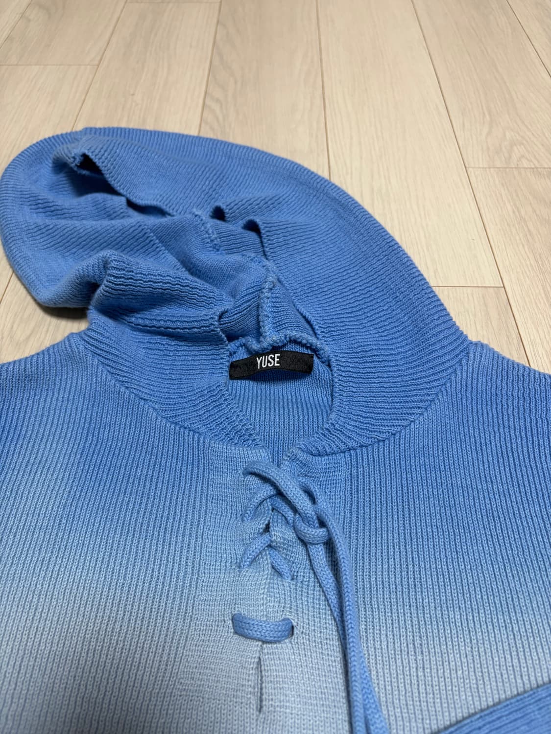 유즈 YUSE 니트후드 상품이미지2