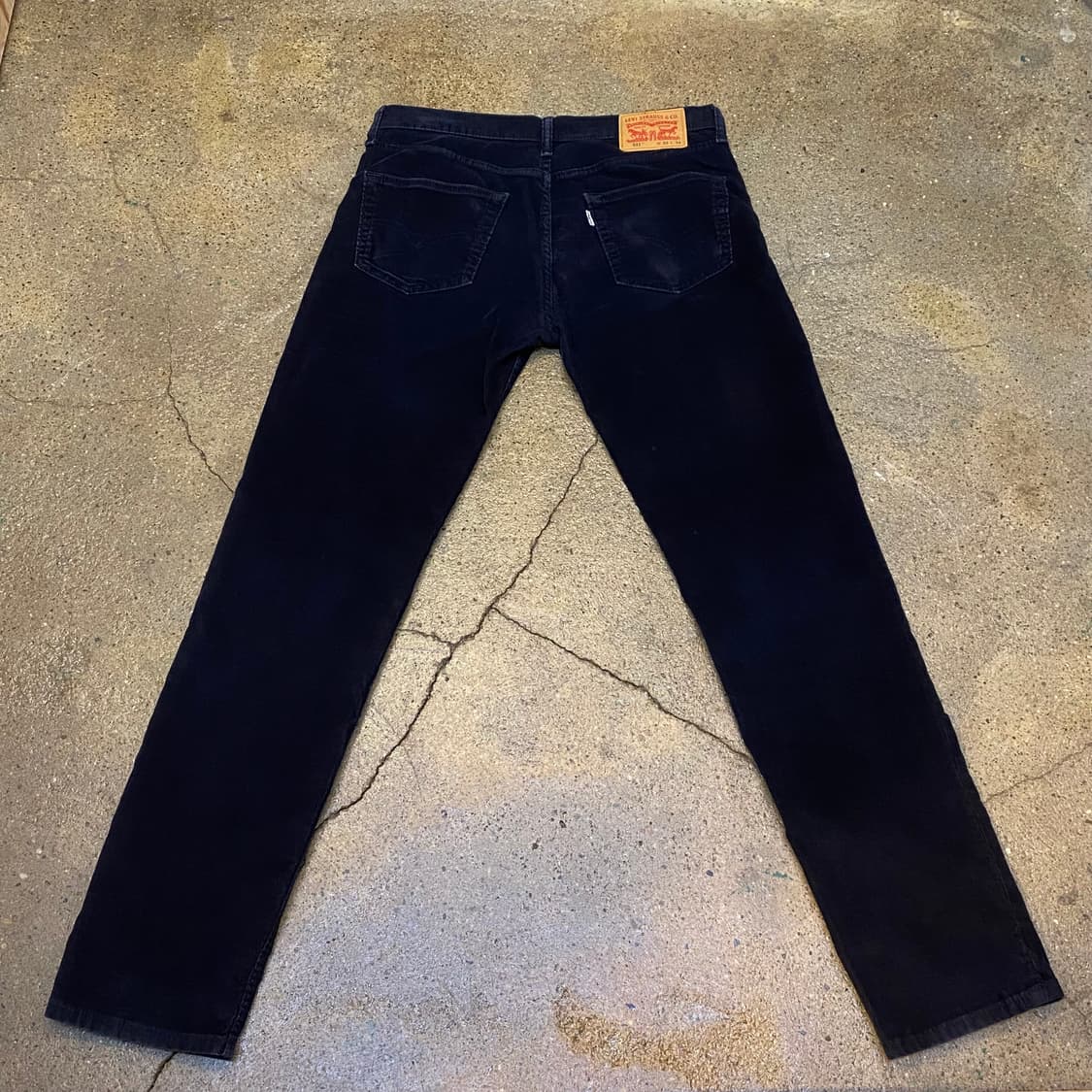 블랙 리바이스 코듀로이 팬츠 골덴바지 상품이미지8