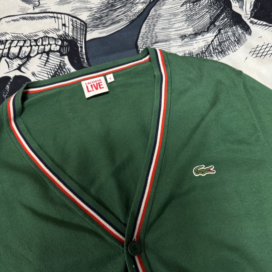 라코스테가디건 100사이즈 상품이미지2