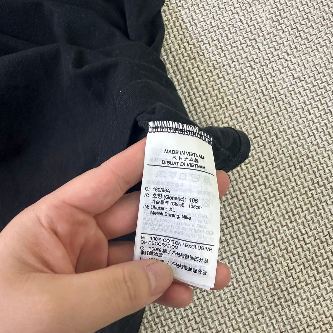 XL 나이키 스포츠웨어 반팔 티셔츠 0417D 상품이미지3