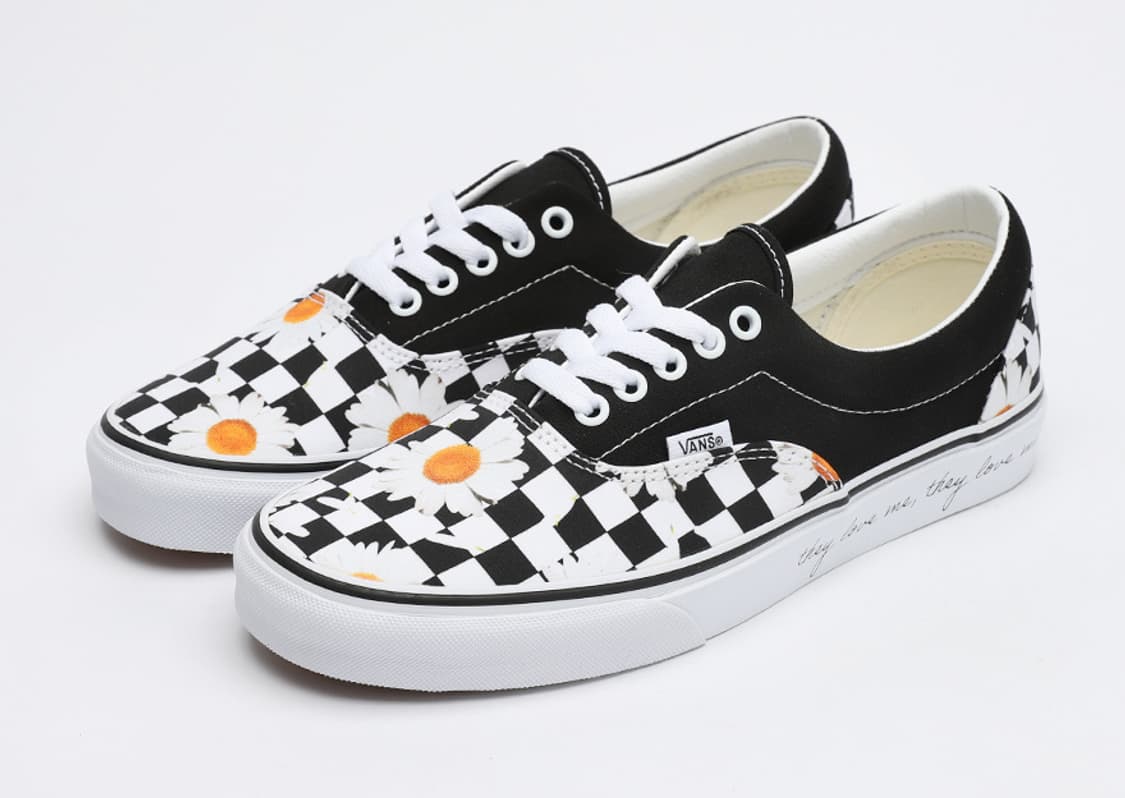 (새 제품)반스 vans 데이지 체커보드 에라_230사이즈 상품이미지1