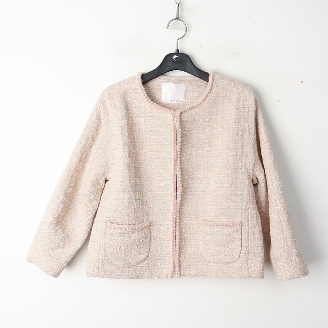 44/레니본 트위드 자켓 상품이미지1