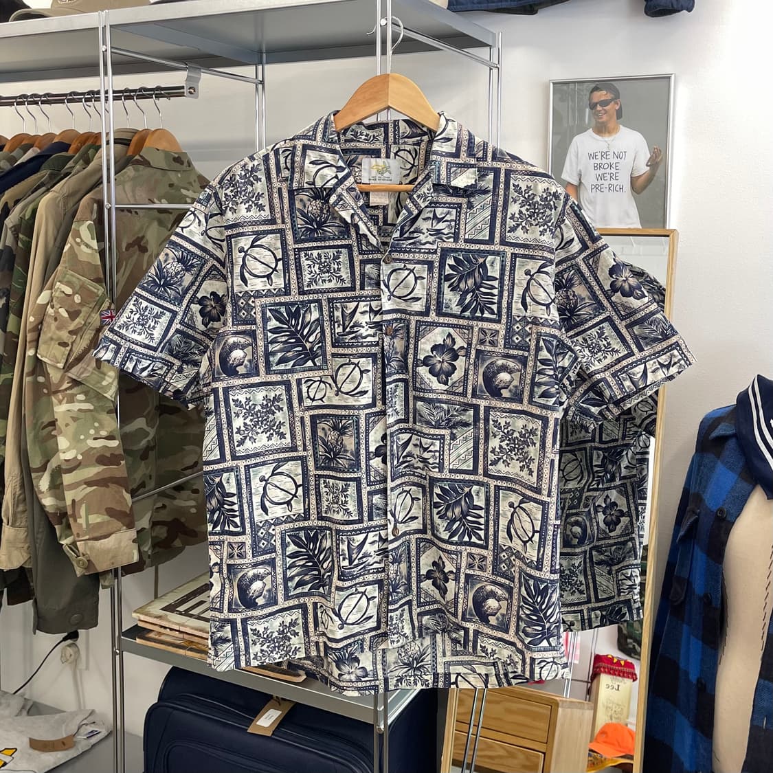 호 알로하 코튼 하와이안 셔츠 made in Hawaii (L) 상품이미지2