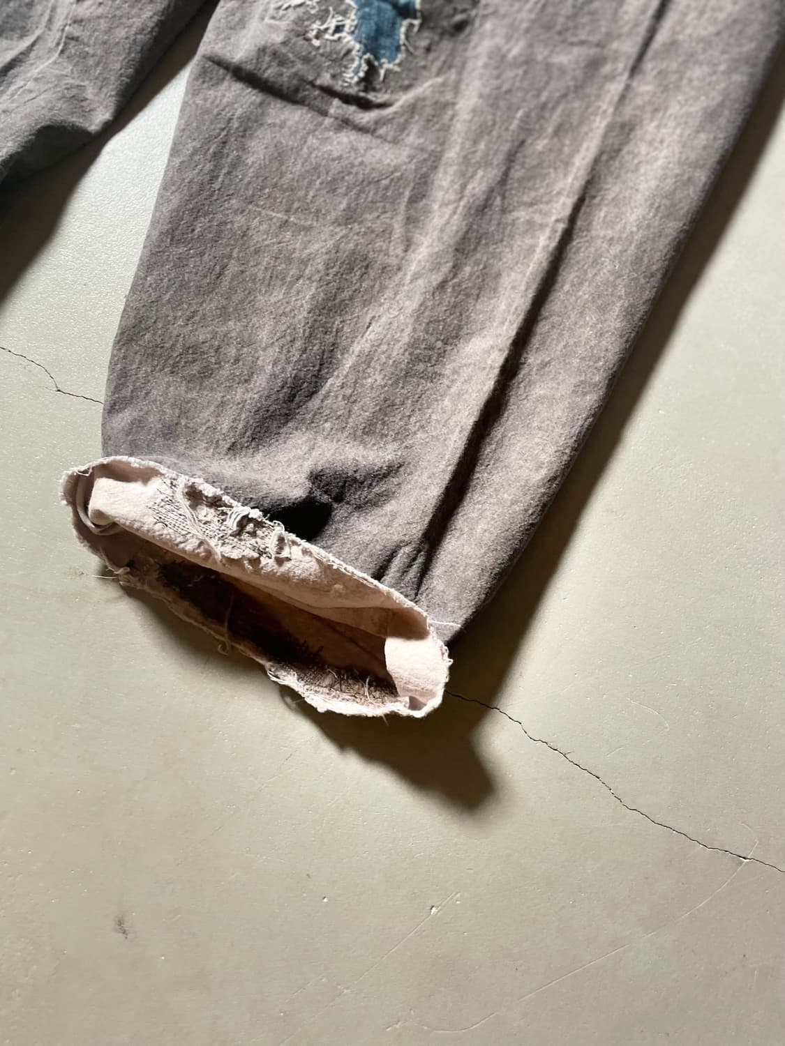 H•d **다이닝 블렌드 패치 워크 팬츠 상품이미지3