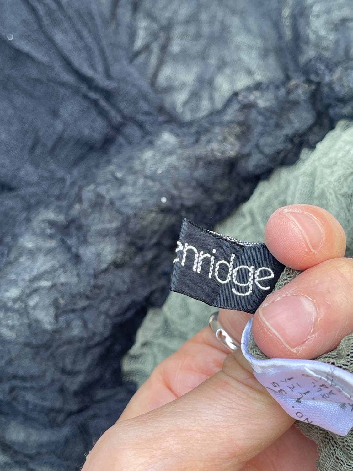 Breckenridge 쪼글이 텍스쳐 탑 상품이미지3