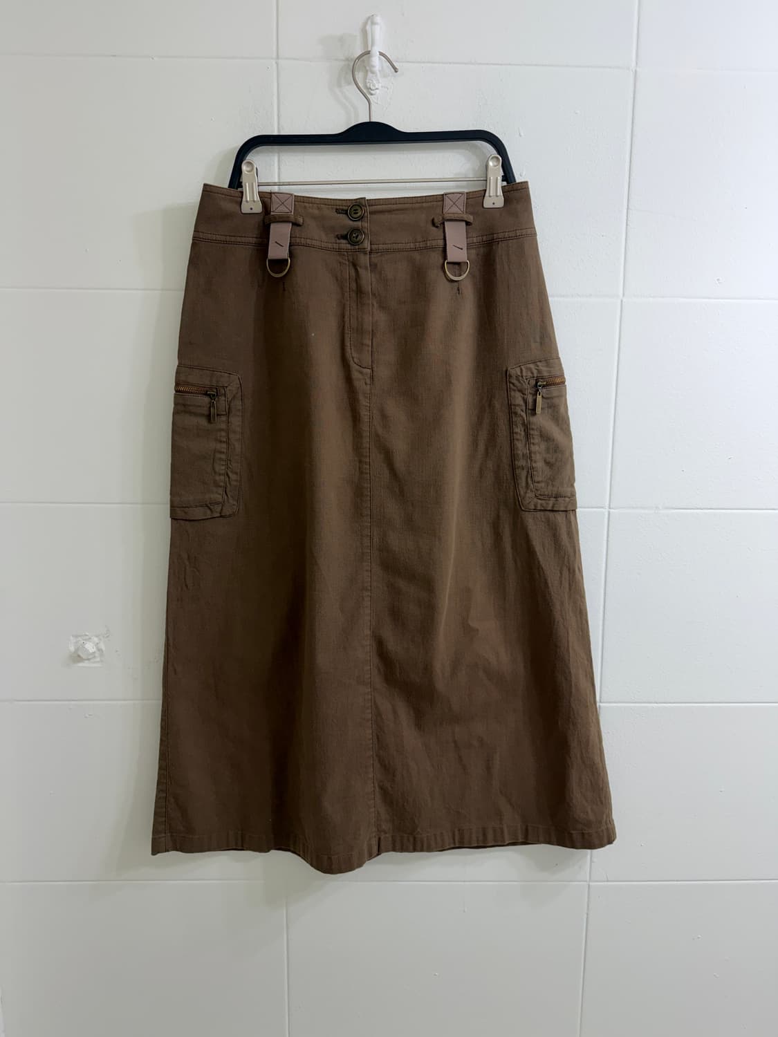 브라운 캐주얼 웨스턴 그런지 코디 세트 상품이미지8