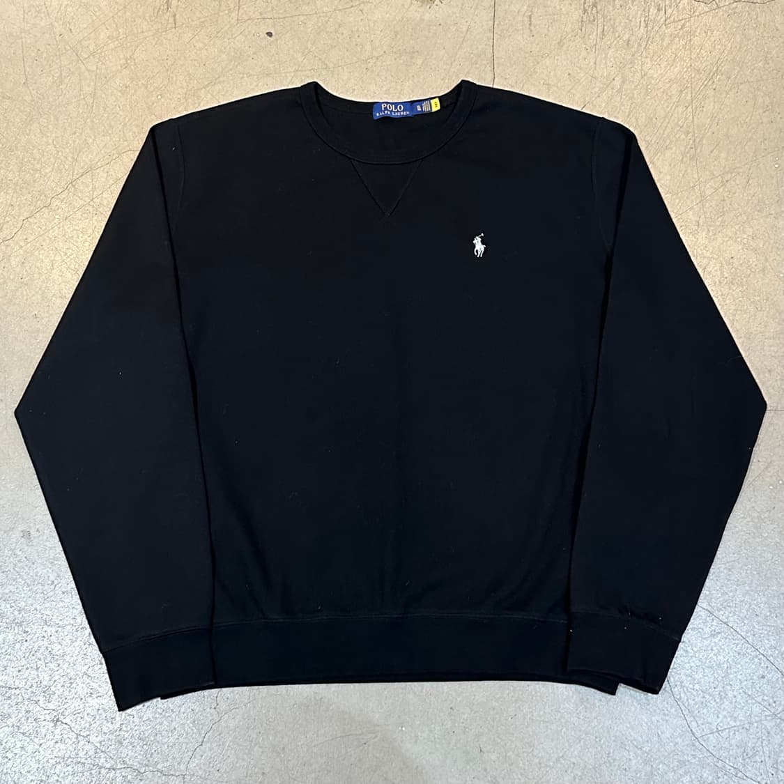 XL 폴로랄프로렌 블랙 맨투맨 상품이미지2