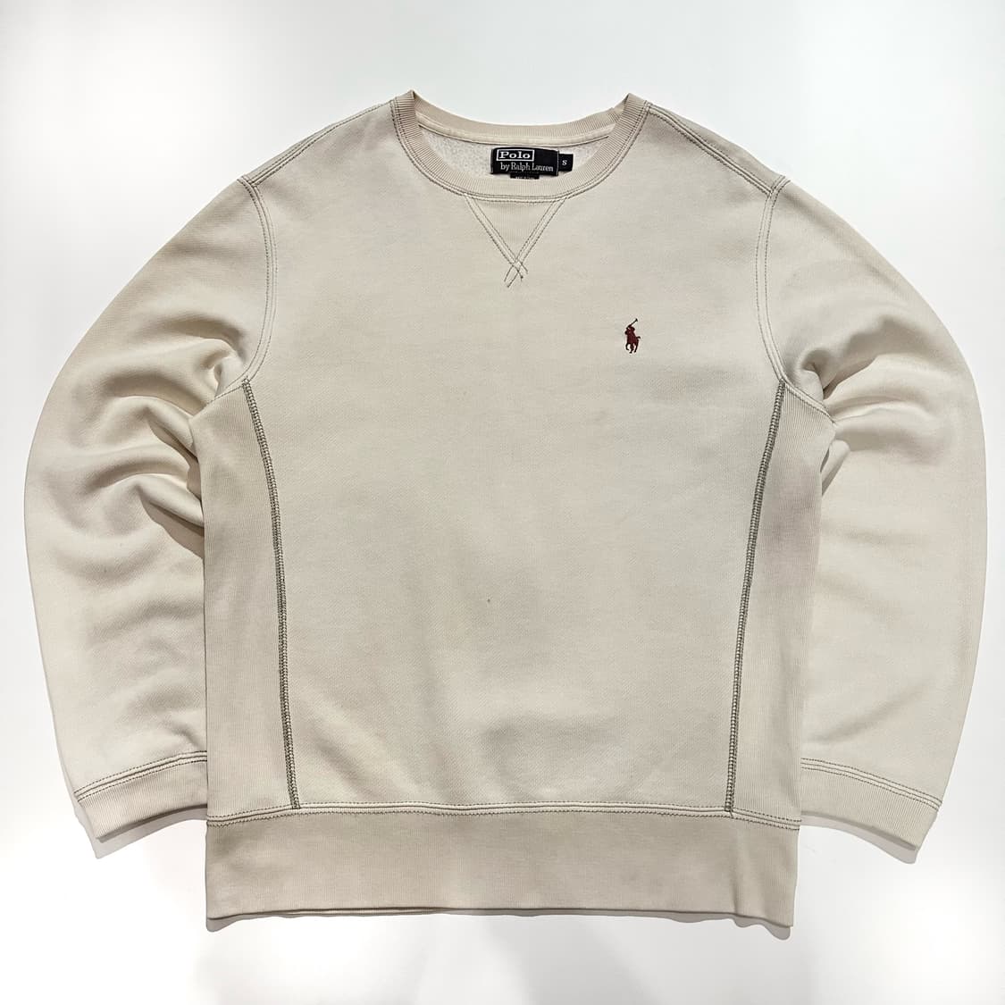 폴로 스티치 라운드 맨투맨 상품이미지2