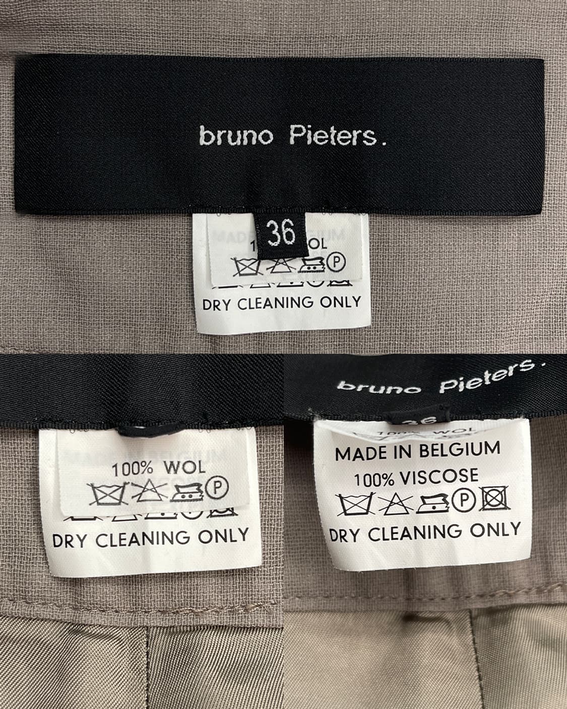 브루노 피터스 웨이스트 버튼 디테일 쇼츠 상품이미지8