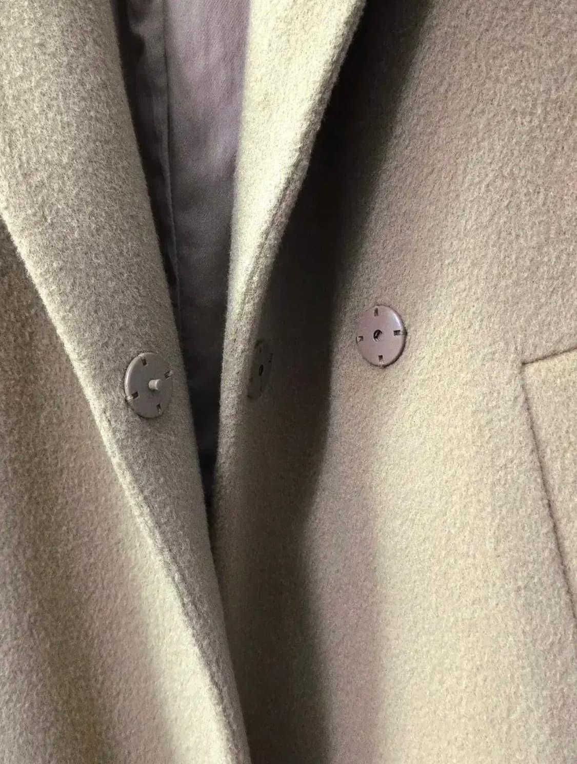 산드로 SANDRO 캐시미어 울 블렌딩 코트 상품이미지4