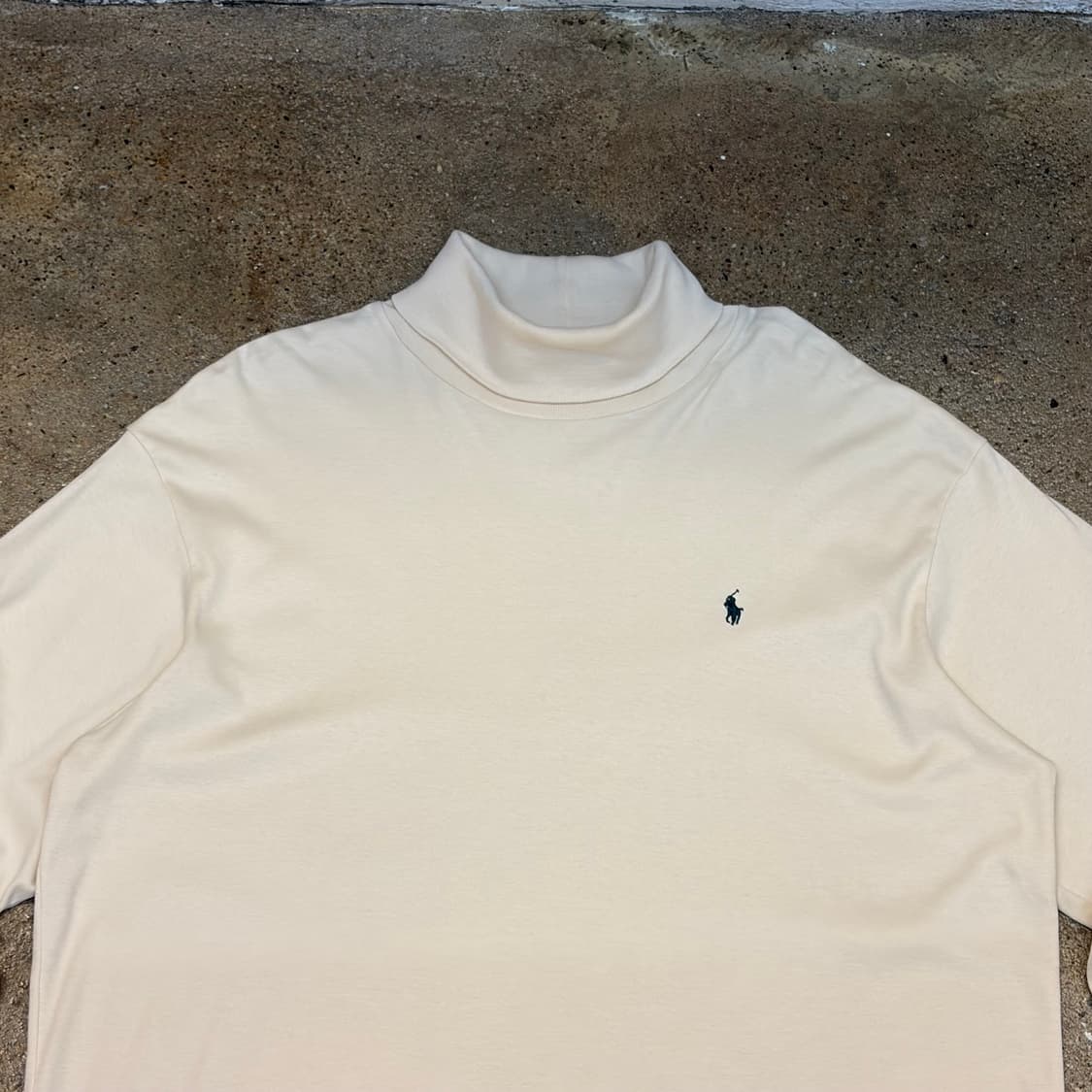 90s Made in USA 미국 빈티지 폴로랄프로렌 터틀넥 폴라티 상품이미지2