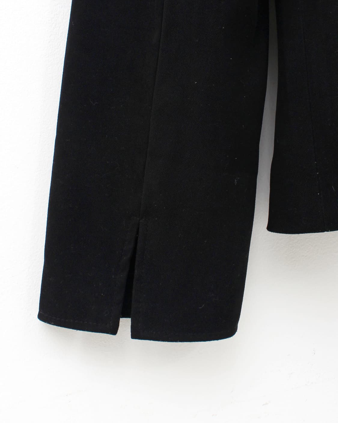 일본 빈티지 셔링 블랙 정장 자켓 스커트 셋업 세트 상품이미지7