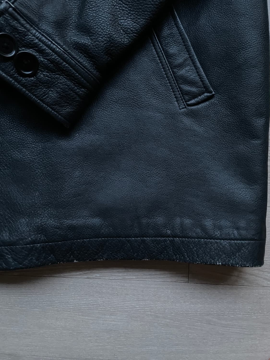 90s 올드갭 레더 카코트 gap carcoat 상품이미지6