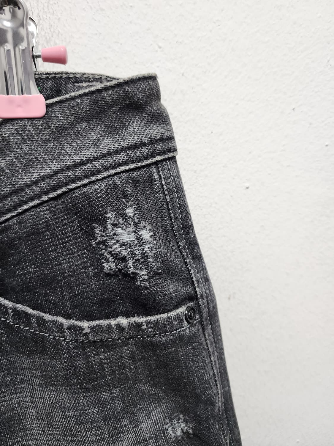 디젤 DARRON 빈티지 흑청바지 상품이미지4