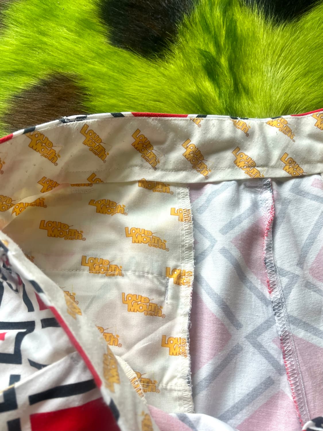 LOUD MOUTH U.S.A Crazy Pattern Old Pants 상품이미지7