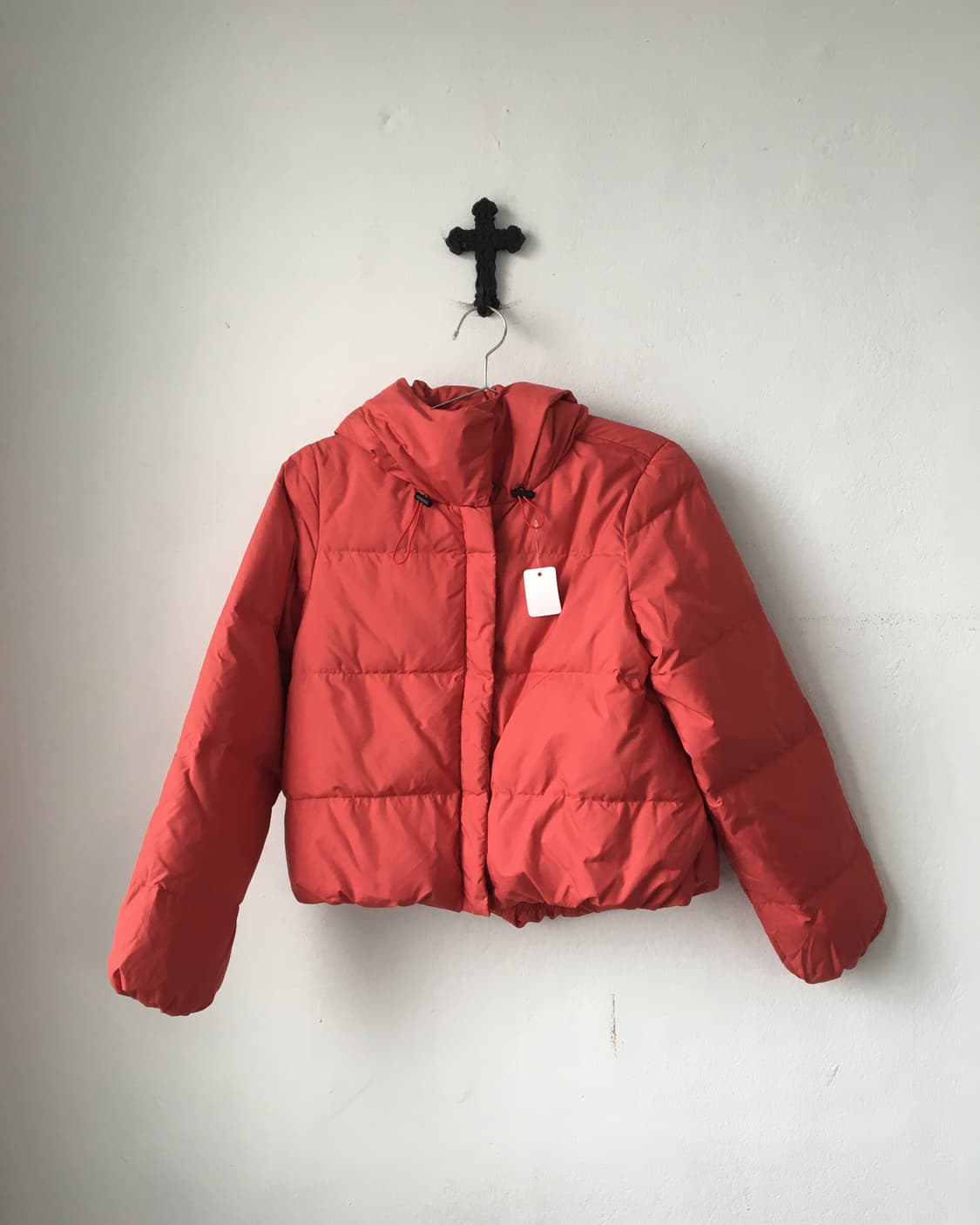 Padded high neck jacket 상품이미지2
